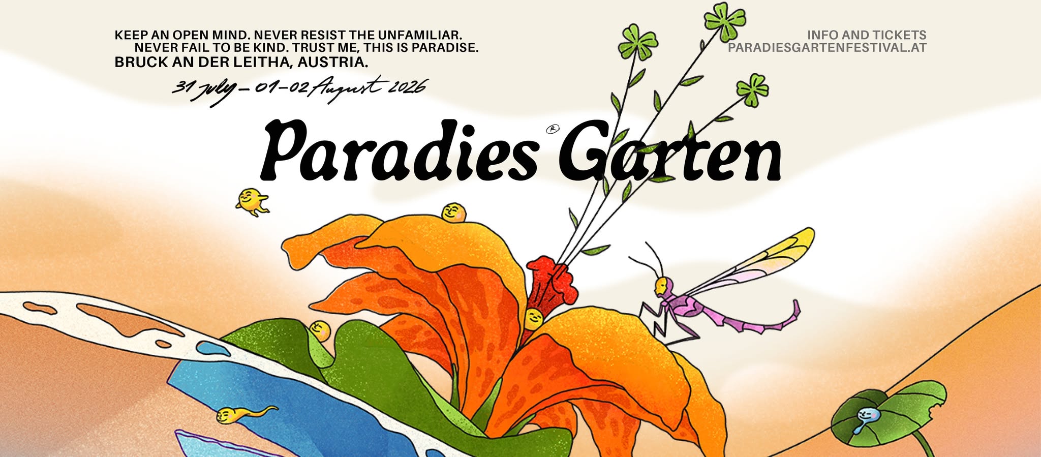 Paradies Garten am 31. July 2026 @ Schloss Prugg.