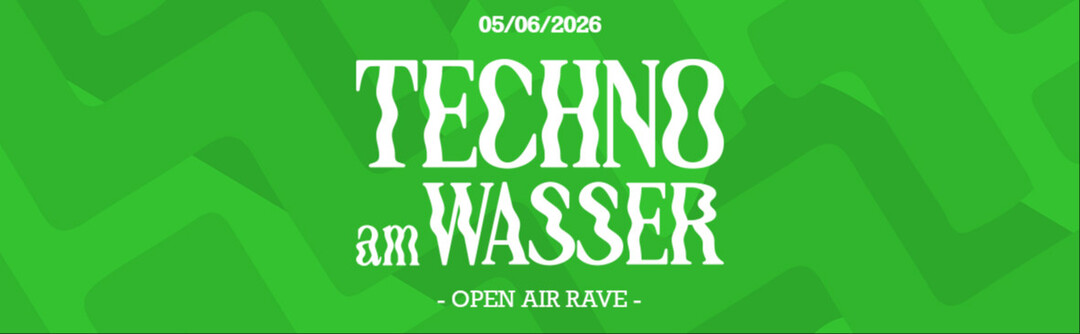 TECHNO AM WASSER 2 X FLUCC AFTERSHOW am 5. June 2026 @ USUS am Wasser.