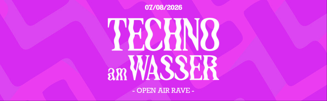 TECHNO AM WASSER 4 X FLUCC AFTERSHOW am 7. August 2026 @ USUS am Wasser.