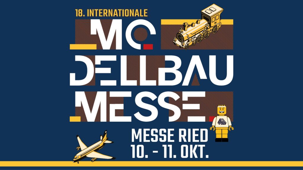 Modellbaumesse Ried 2026 am 10. October 2026 @ Messe Ried.