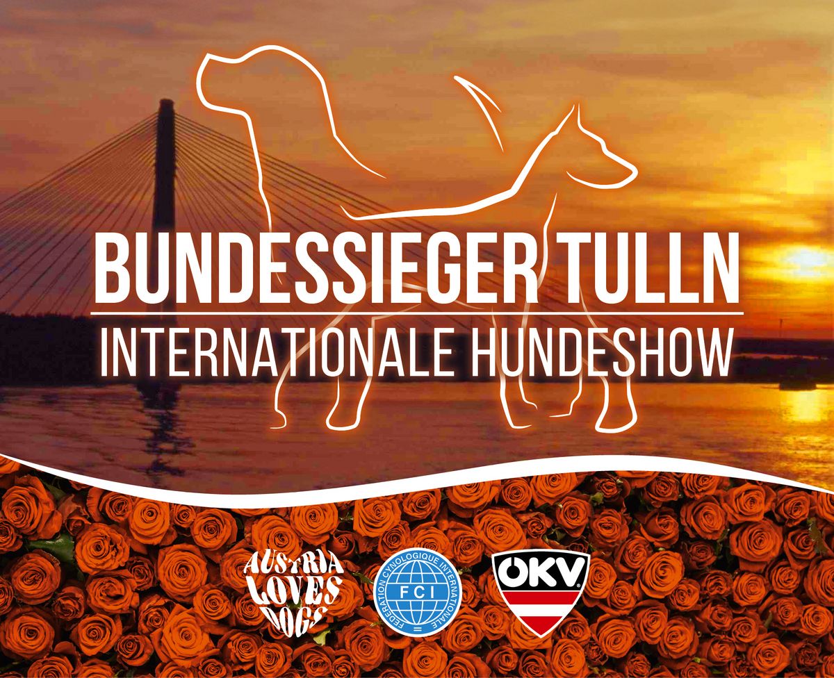 Internationale Hundeshow 2026 am 2. October 2026 @ Messe Tulln.