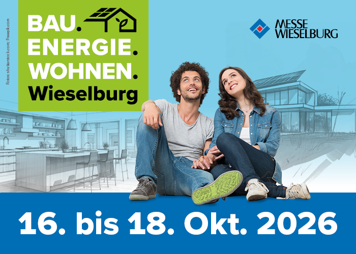 Bau Energie Wohnen 2026 am 16. October 2026 @ Messe Wieselburg.