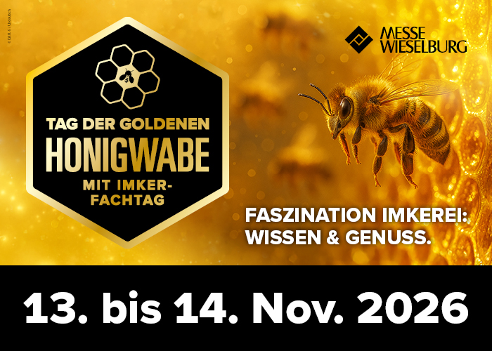 Faszination Imkerei am 13. November 2026 @ Messe Wieselburg.