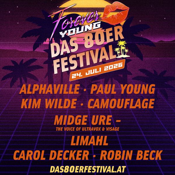 FOREVER YOUNG 2026 am 24. July 2026 @ Donauinsel.
