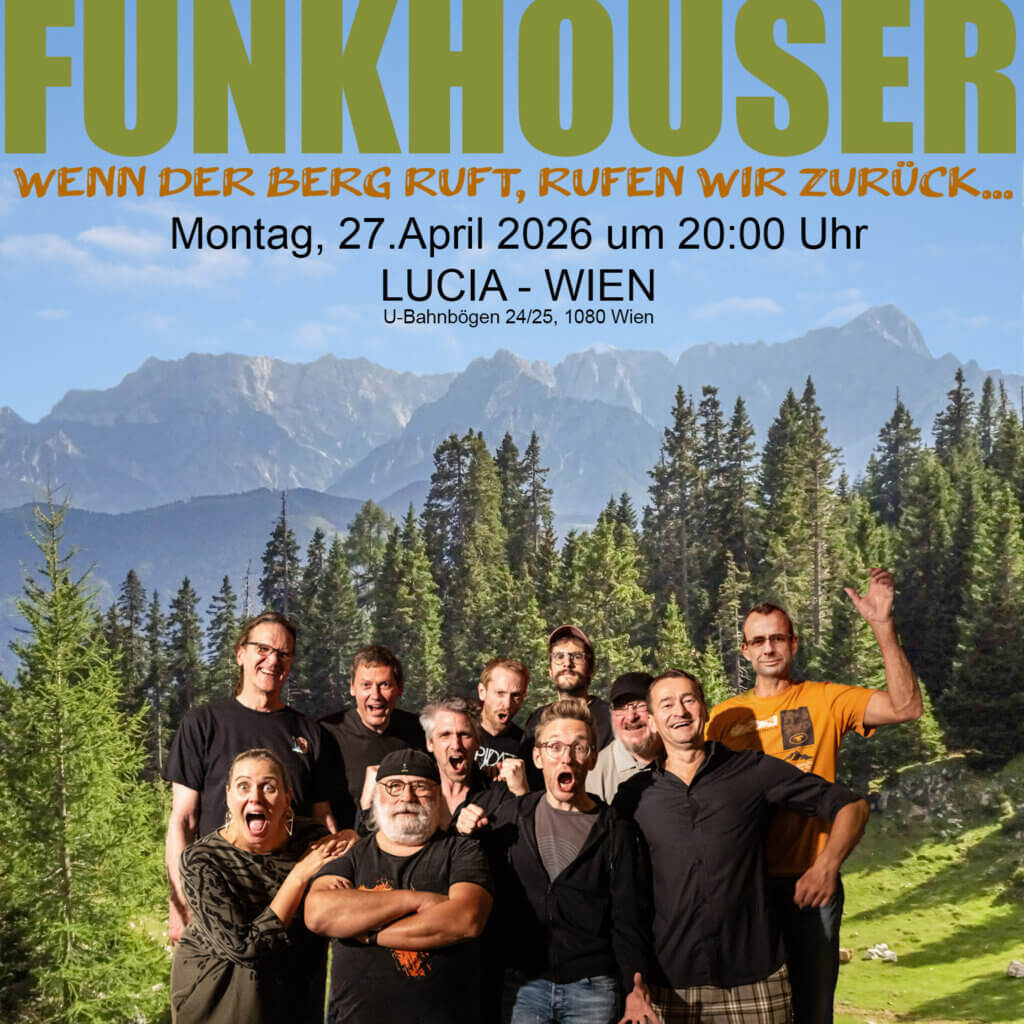 FUNKHOUSER am 27. April 2026 @ Lucia.