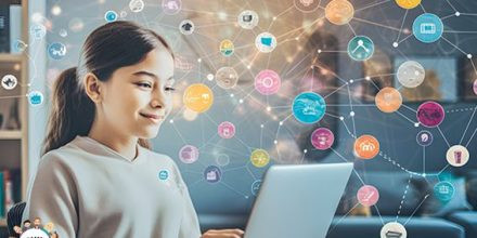 Erstelle eigene Bilder, Texte und Geschichten am Computer