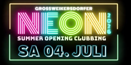 NEON - Summer Opening 2026