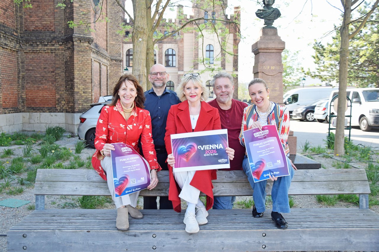 Eurovision Song Contest - Public Viewing am 16. May 2026 @ Hyrtplatz Mödling.