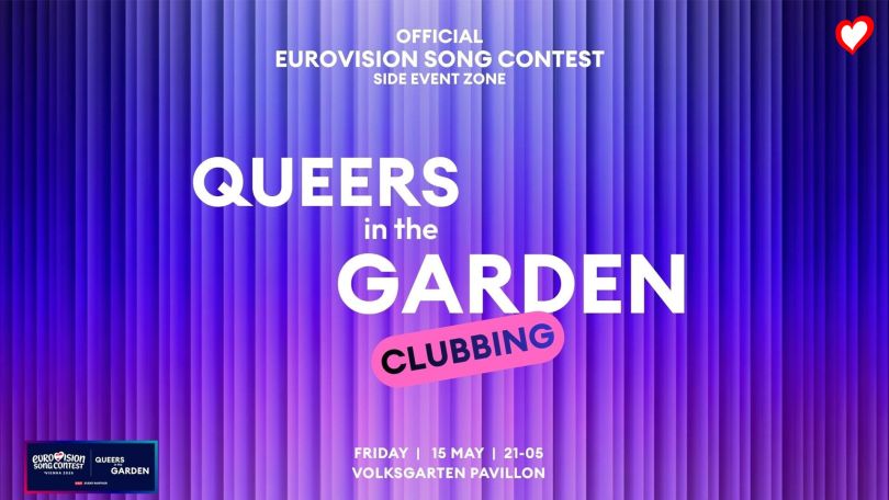 Queers in the Garden - Clubbing am 15. May 2026 @ Volksgarten Pavillon.