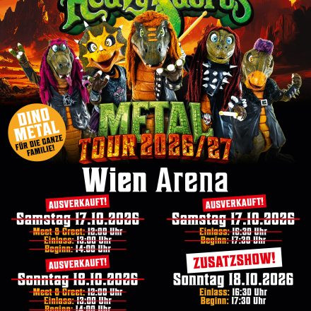 HEAVYSAURUS I SHOW 2 *ZUSATZKONZERT* METAL Tour 2026