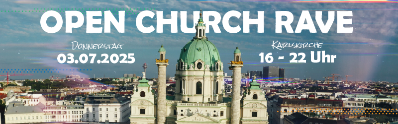 Open Church Rave am 3. July 2025 @ Karlsplatz. Open Church Rave am 3. July 2025 @ Karlsplatz.