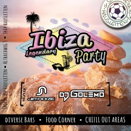 Ibiza Party 2025 am 25. July 2025 @ Sportanlage Hausleiten. Ibiza Party 2025 am 25. July 2025 @ Sportanlage Hausleiten.