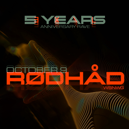 5 YEARS EXIL - FREE RAVE with Rødhåd