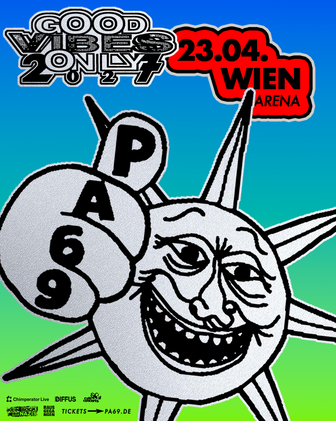 PA69 am 23. April 2027 @ Arena Wien.