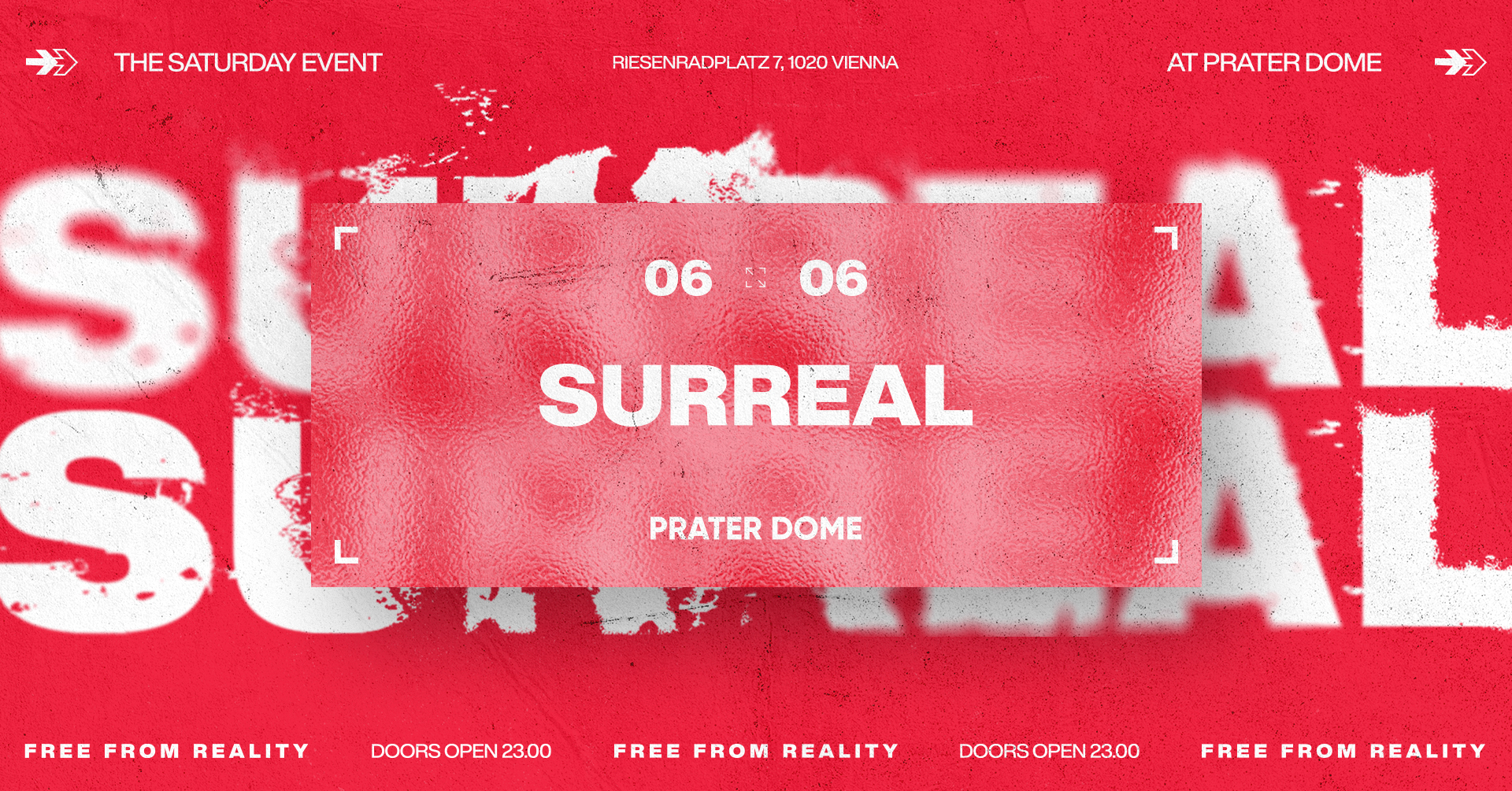SURREAL am 6. June 2026 @ Prater Dome.