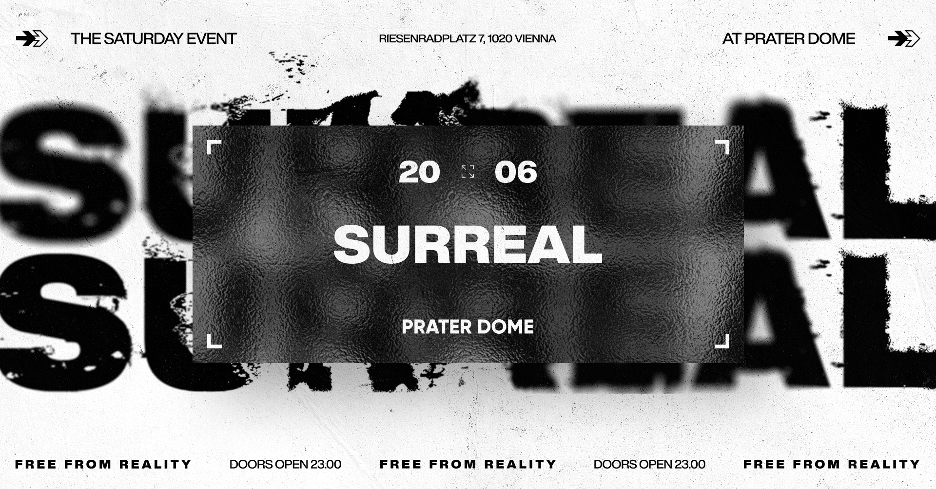 SURREAL am 20. June 2026 @ Prater Dome.
