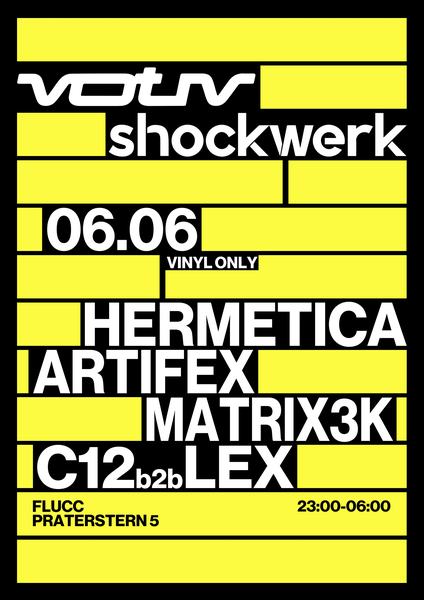 votiv x shockwerk am 6. June 2026 @ Flucc.