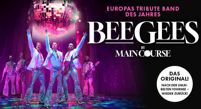 Bee Gees by MainCourse am 16. May 2027 @ Wiener Konzerthaus.
