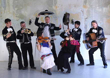 Los Mariachis Negros am 17. August 2026 @ Bühne Weinsommer Gumpoldskirchen.