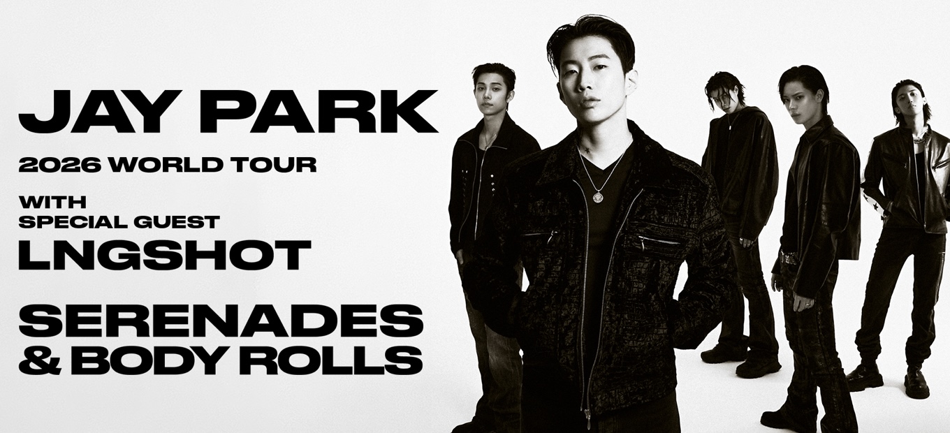Jay Park am 13. October 2026 @ Raiffeisen Halle im Gasometer.