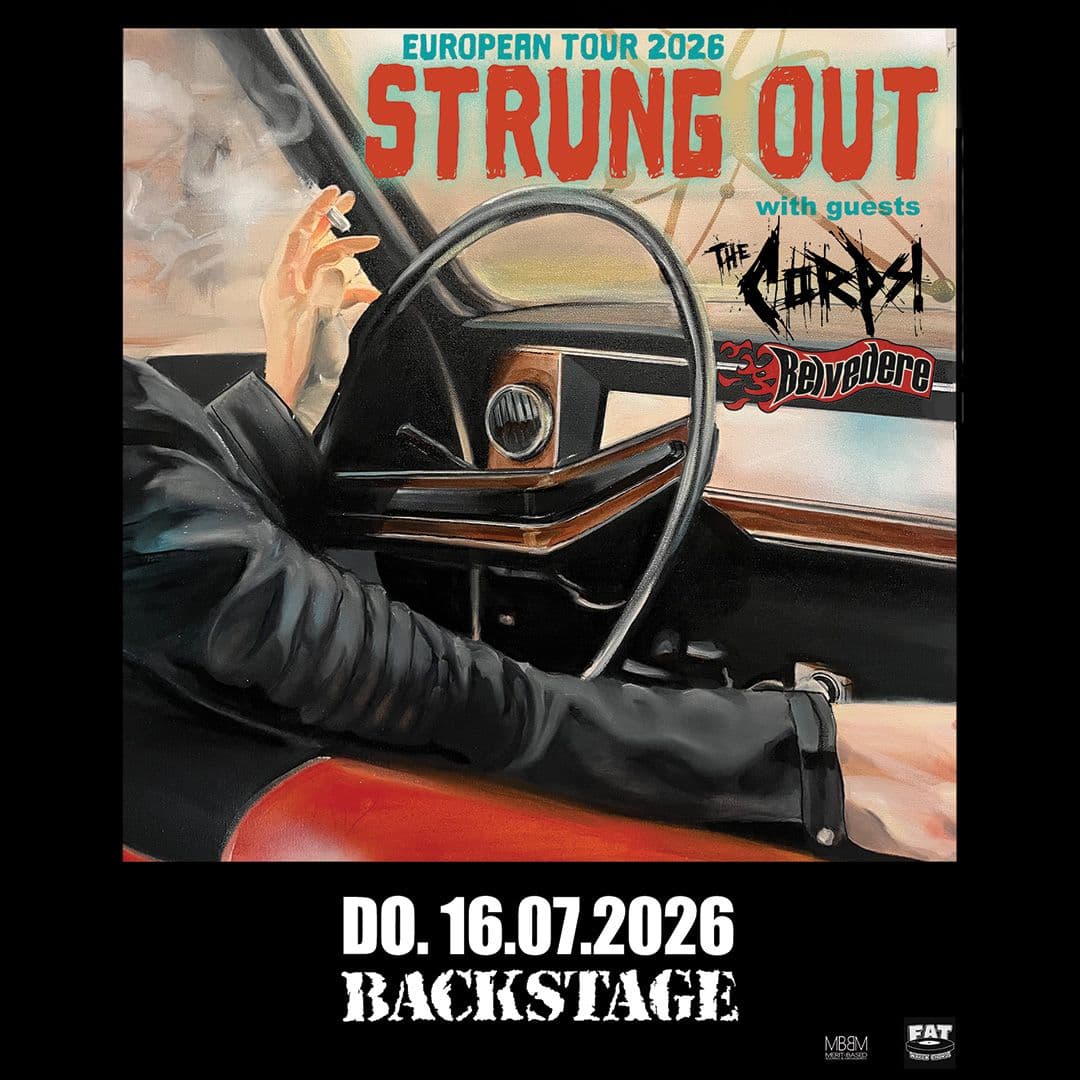 STRUNG OUT am 16. July 2026 @ Backstage München.