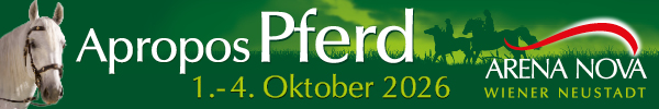 Apropos Pferd 2026 am 1. October 2026 @ Arena Nova.