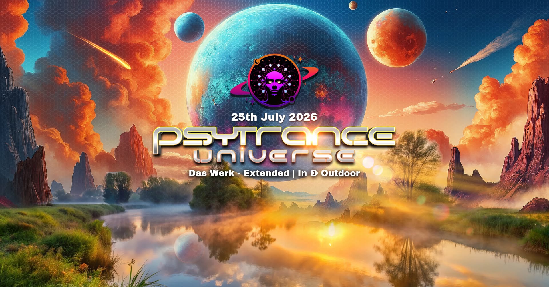 PSYTRANCE UNIVERSE Extended am 25. July 2026 @ Das Werk.