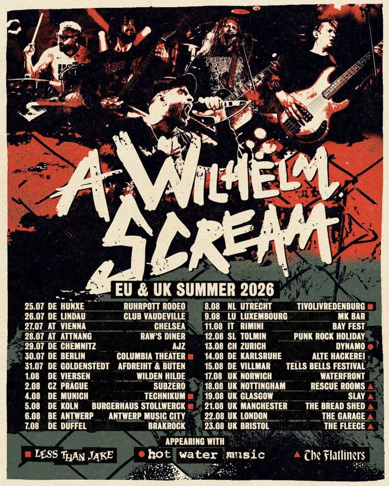 A WILHELM SCREAM am 27. July 2026 @ Chelsea.