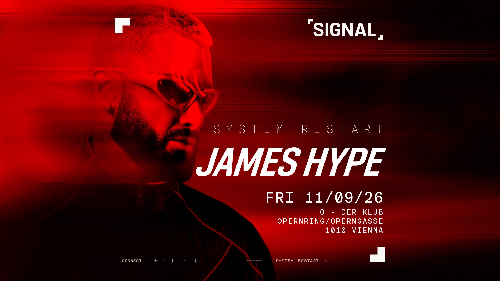 SIGNAL SYSTEM RESTART am 11. September 2026 @ O - Der Klub.