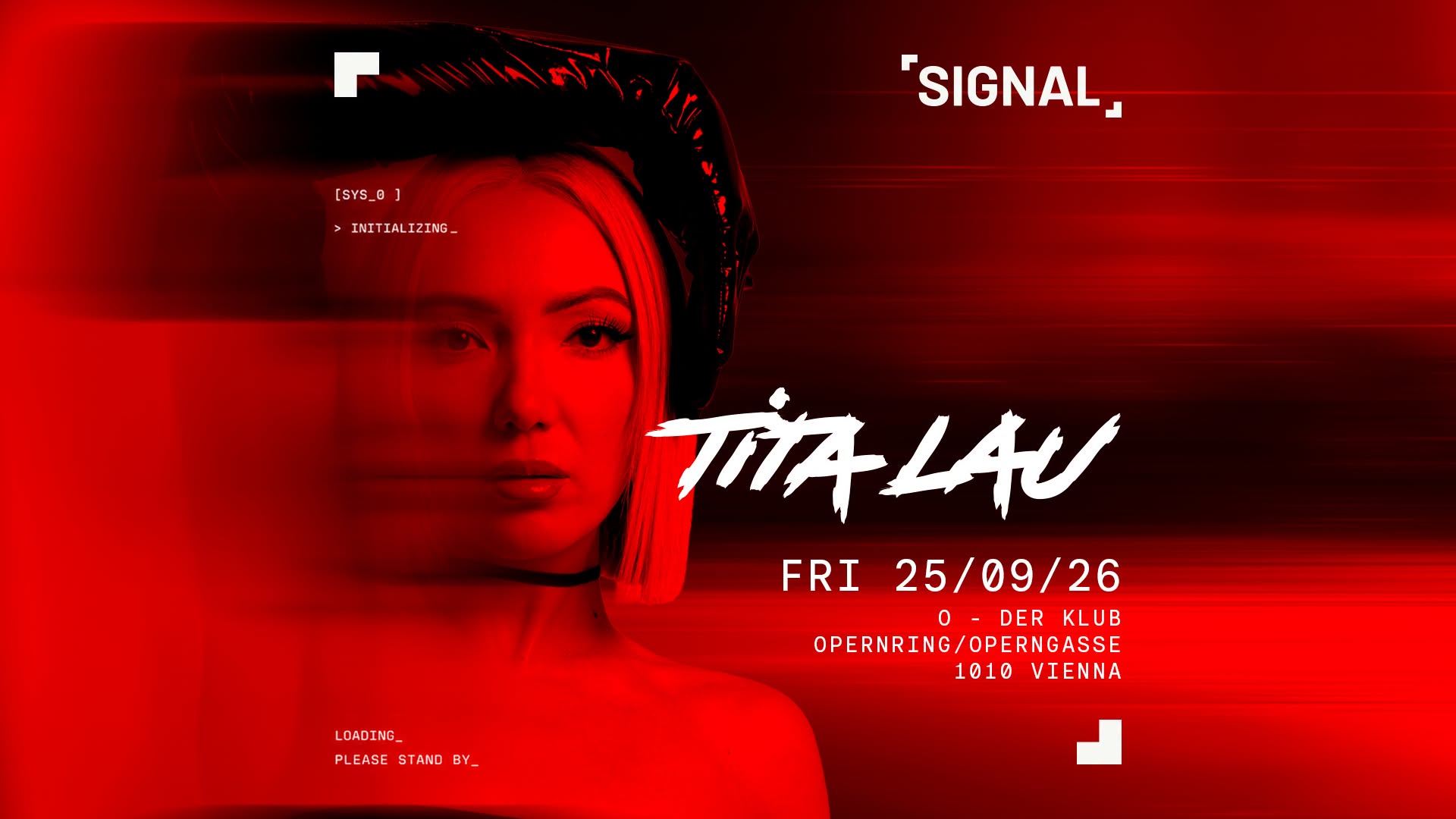 SIGNAL presents TITA LAU am 25. September 2026 @ O - Der Klub.