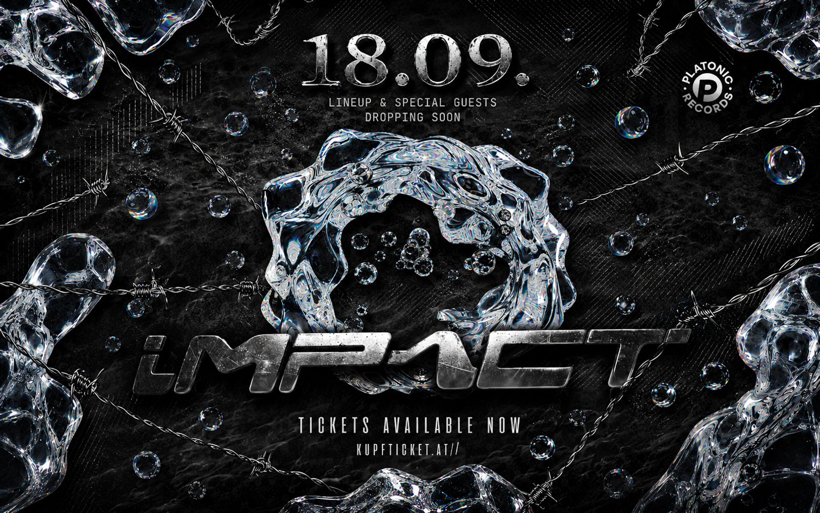 IMPACT by Platonic Records am 18. September 2026 @ Stadtwerkstatt Linz.