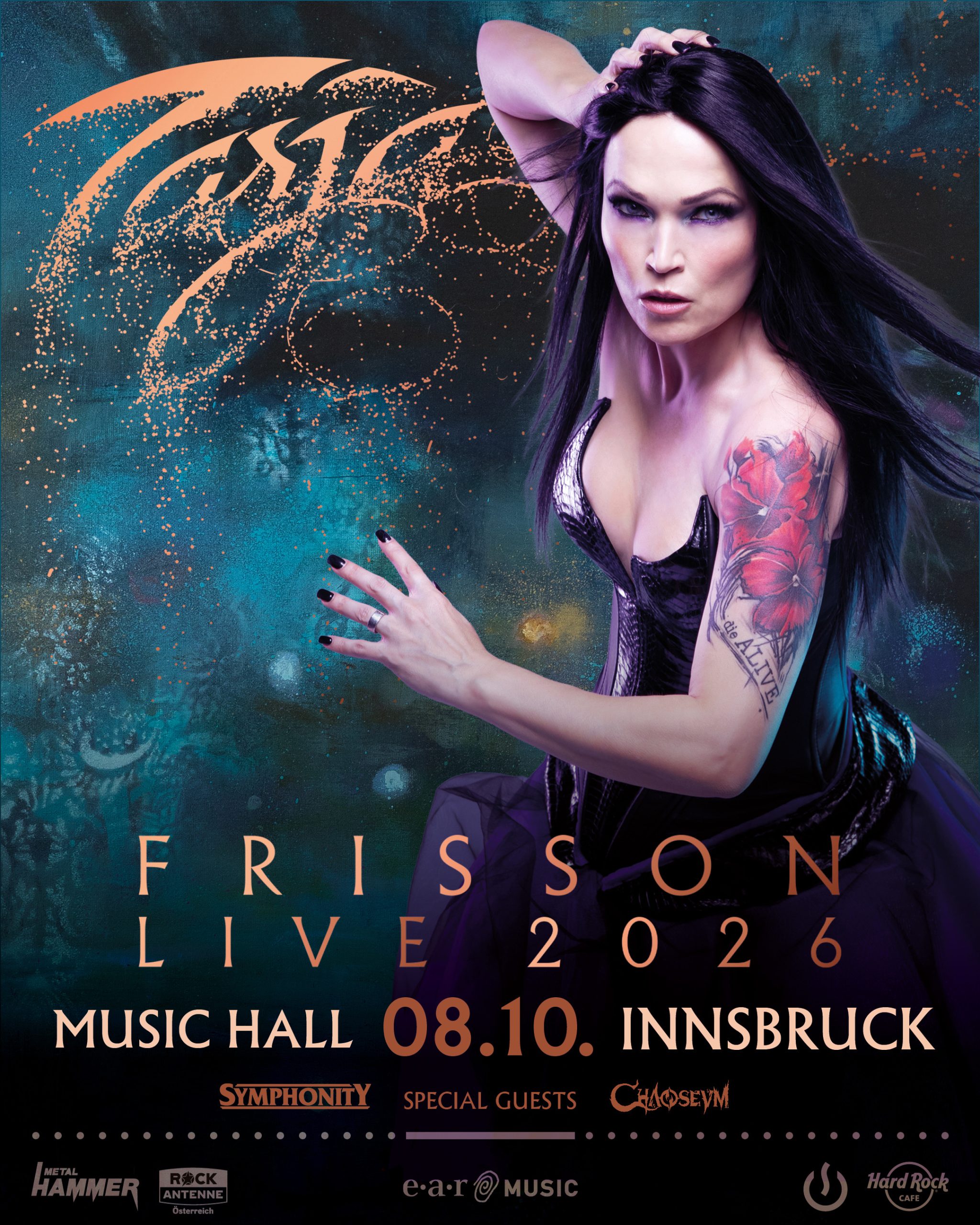 Tarja am 8. October 2026 @ Music Hall.