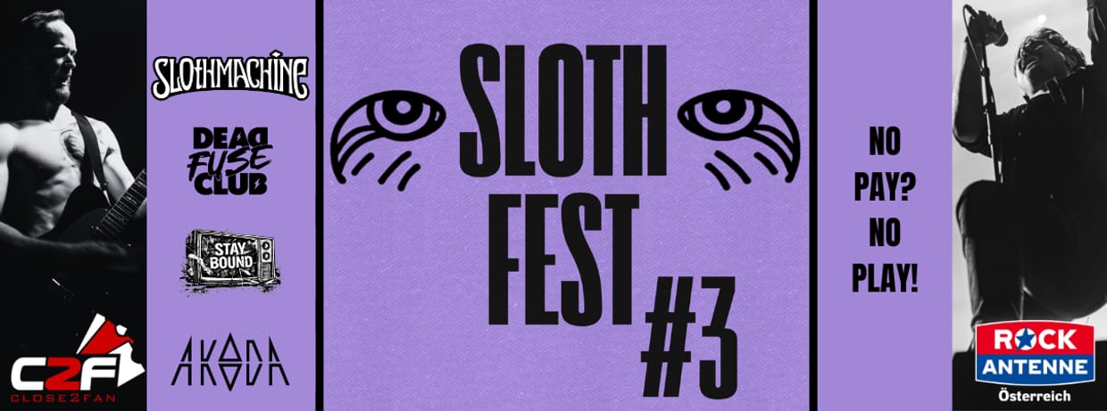 Slothfest #3 am 18. September 2026 @ Weberknecht.