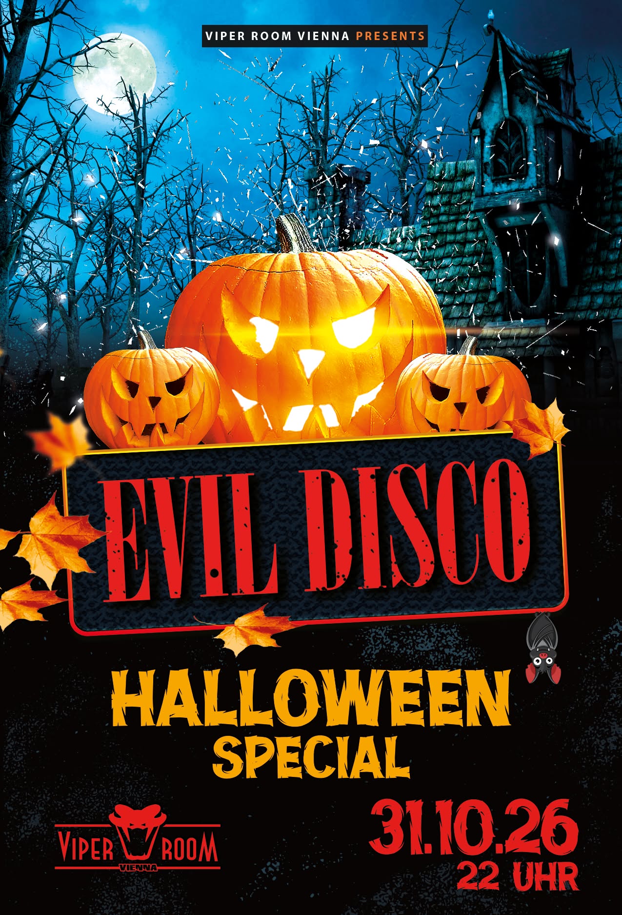 EVIL DISCO - Halloween Special am 31. October 2026 @ Viper Room.