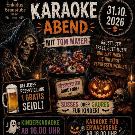 Halloween Karaoke Abend