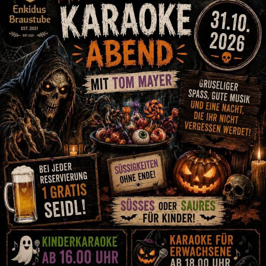Halloween Karaoke Abend