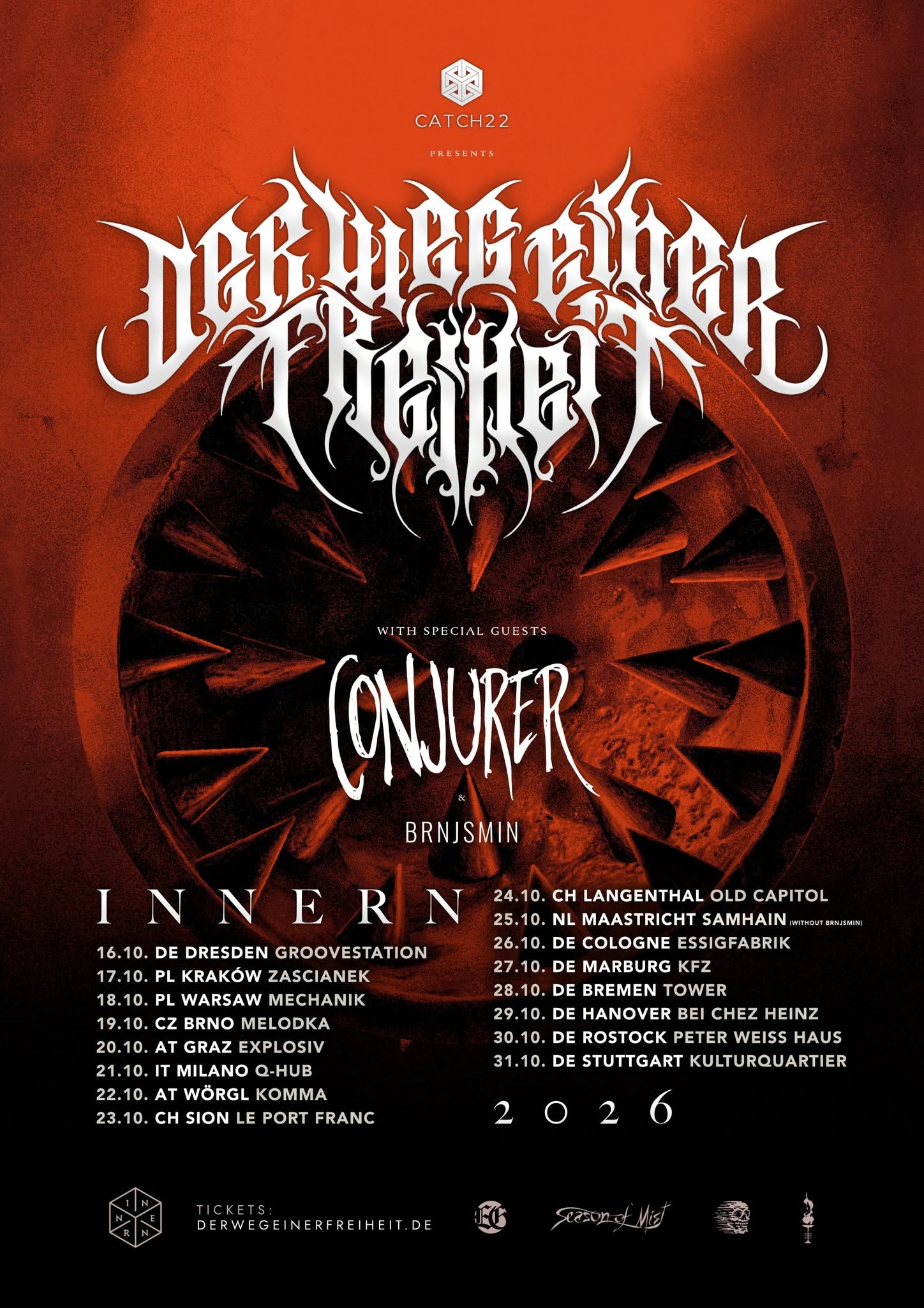 Der Weg einer Freiheit am 22. October 2026 @ Komma.