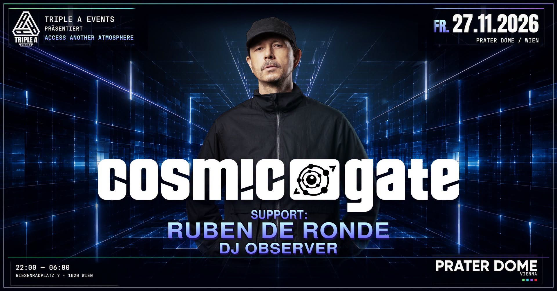 ACCESS ANOTHER ATMOSPHERE am 27. November 2026 @ Prater Dome.