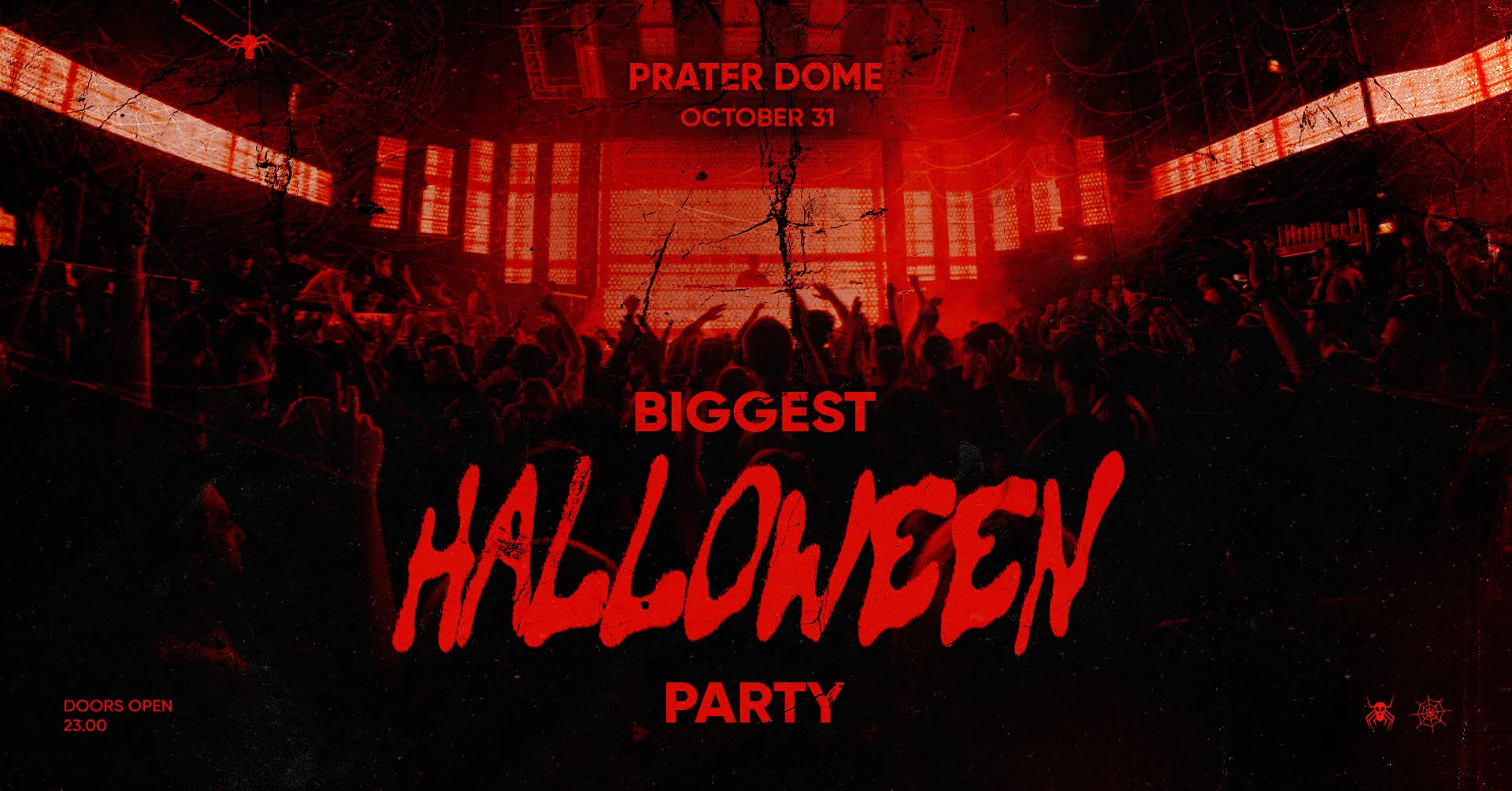 Biggest Halloween Party in Vienna am 31. October 2026 @ Prater Dome.