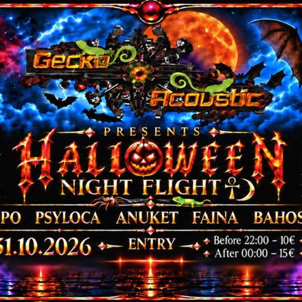 Halloween Night Flight