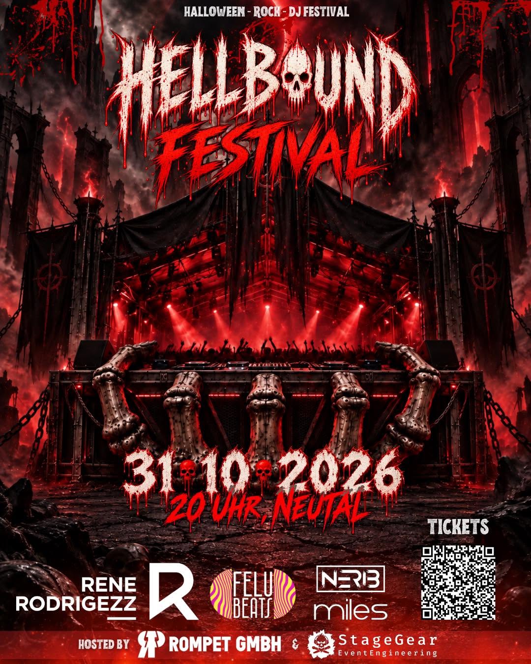 Hellbound Festival am 31. October 2026 @ FSZ Neutal.