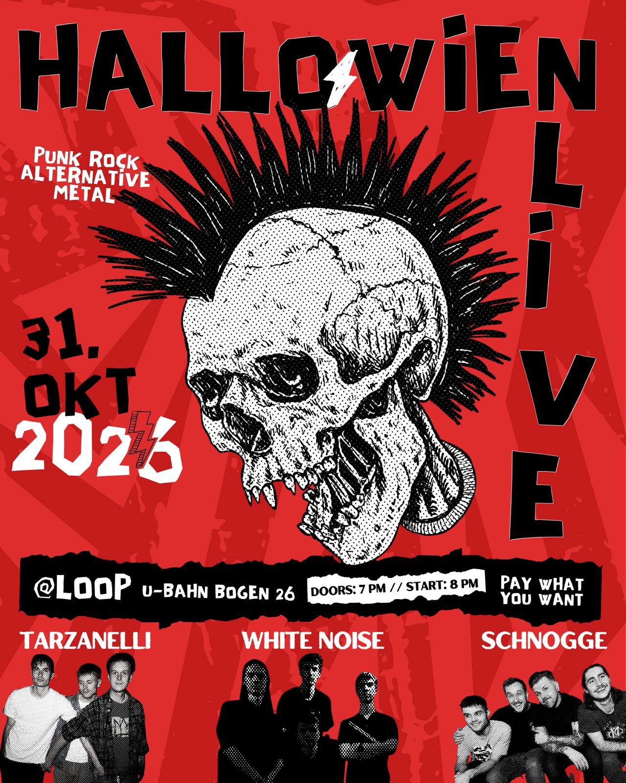 HalloWien Live am 31. October 2026 @ Loop.