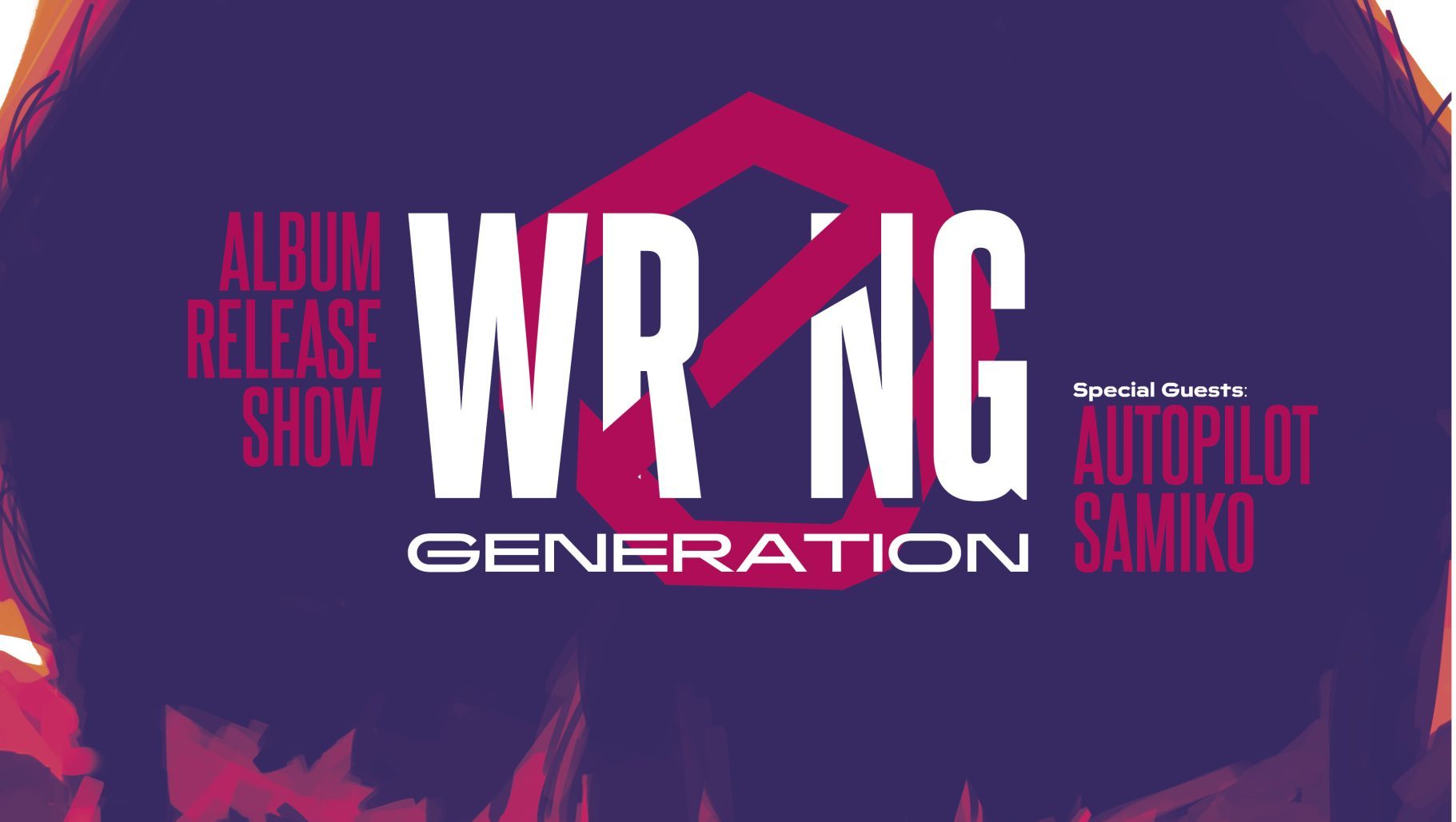 Wrong Generation - Album Release Show am 10. October 2026 @ PPC.