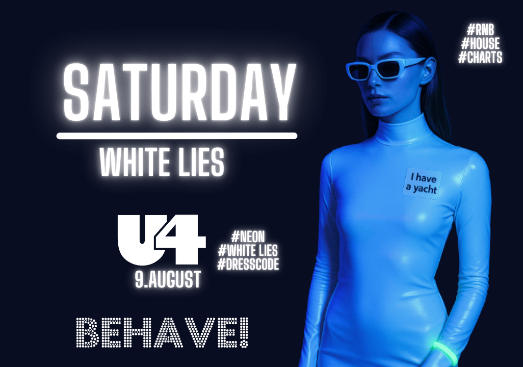 BEHAVE! am 9. August 2025 @ U4 Vienna. BEHAVE! am 9. August 2025 @ U4 Vienna.