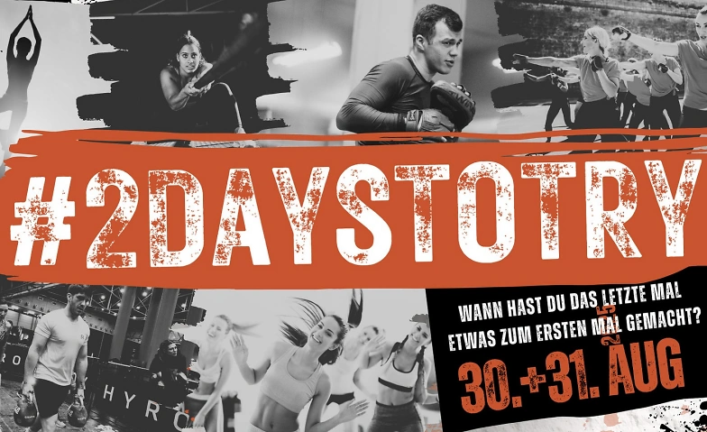 #2daystotry am 30. August 2025 @ Alpenstadion Stetten.