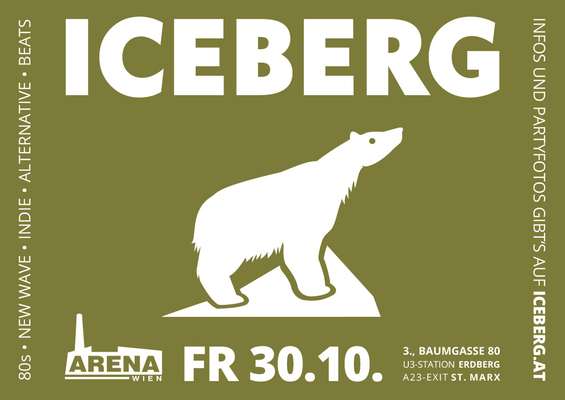Iceberg am 30. October 2026 @ Arena Wien.