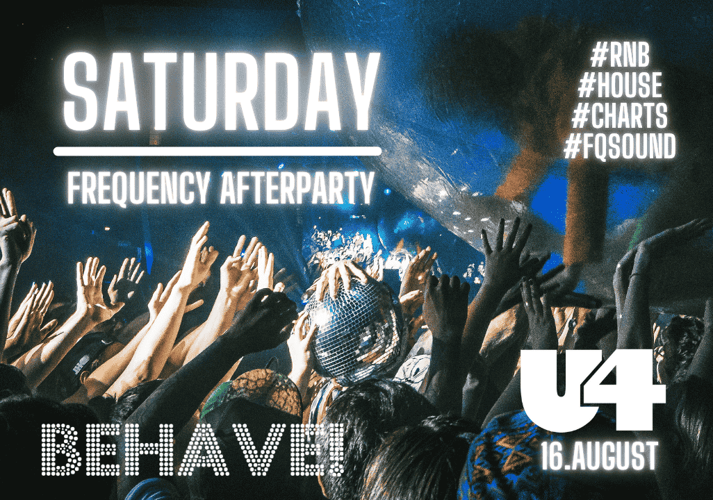 BEHAVE! am 16. August 2025 @ U4 Vienna.