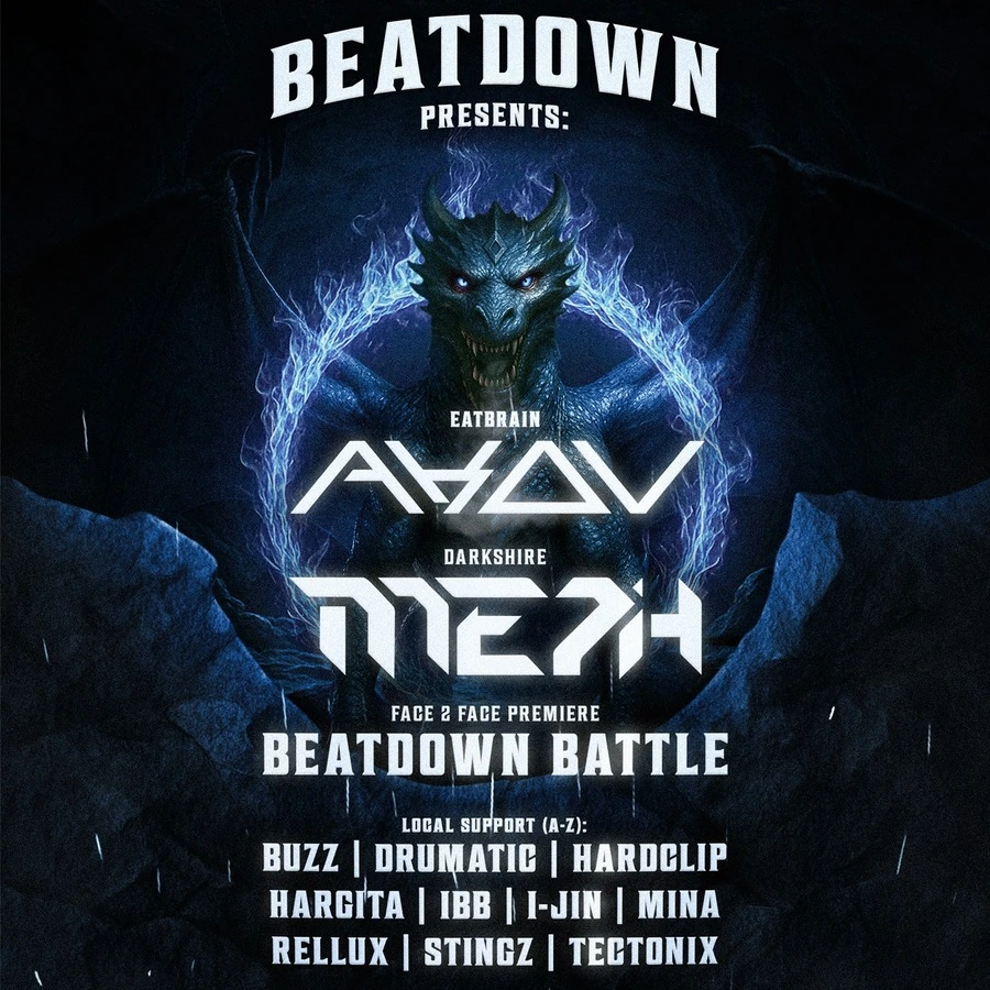 BEATDOWN am 9. January 2026 @ DAM / DAM.
