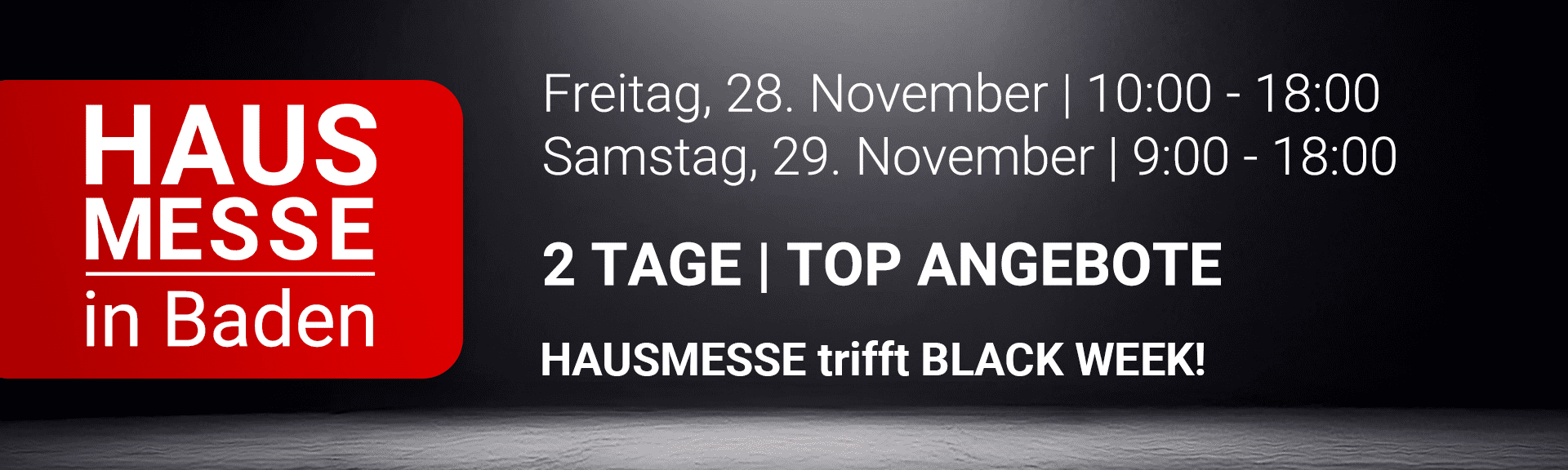 Foto Schneider Hausmesse 2025 am 28. November 2025 @ Foto Schneider Baden.