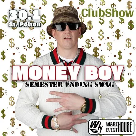 Money Boy am 30. January 2026 @ Warehouse STP.